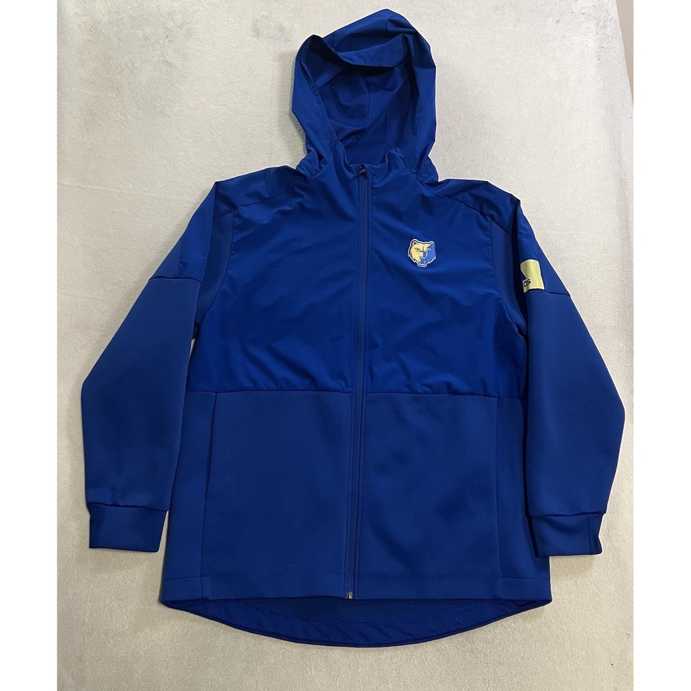 Adidas UCLA Bruins Windbreaker Jacket Men's Size XL Blue Full Zip Hooded